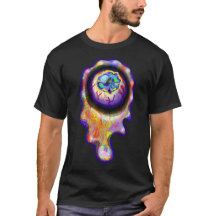 Eyeball Crying Rainbow Tears Graffiti Paint Drip