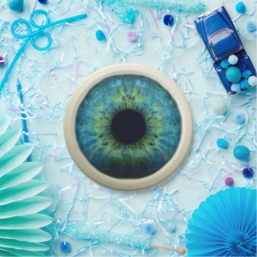 EYEBALL! (Een geweldig halloween nieuwitem!) ~ Papieren Bordje (Feest)