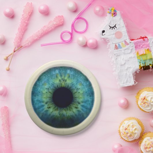 EYEBALL! (Een geweldig halloween nieuwitem!) ~ Papieren Bordje (Feest)