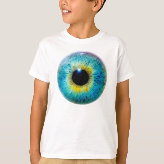 Eyeball Eye I T-shirt T-Shirt (Jeugdmedium) (Voorkant)