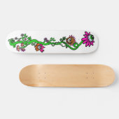 Eyeball Floral aangepaste skateboard (Horizontaal)