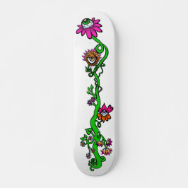 Eyeball Floral aangepaste skateboard