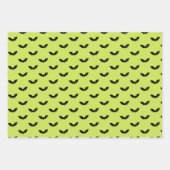 Eyeball Ghost Bat Spooky Schattige Halloween Patte Inpakpapier Vel (Voorkant 2)