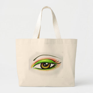 eyeball grote tote bag