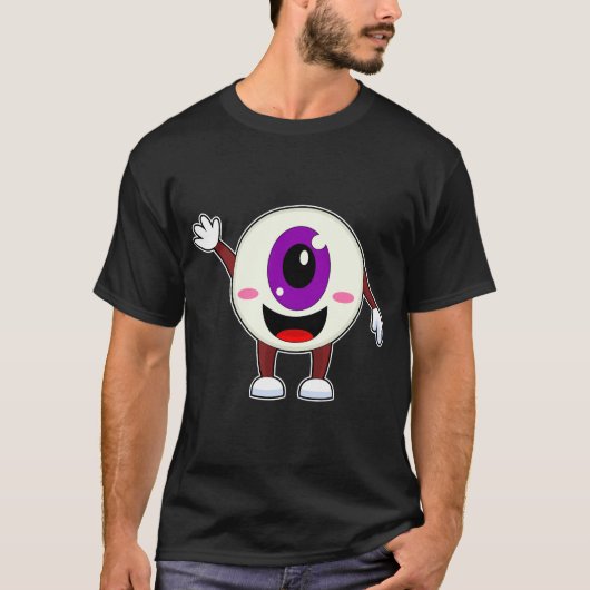 Eyeball Halloween T-shirt (Voorkant)