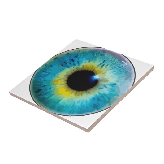 Eyeball - Iris Tegeltje (Zijkant)