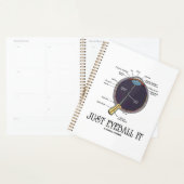 Eyeball It Human Eye Anatomee Geek Advice Planner (Display)