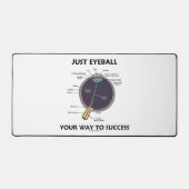 Eyeball je weg naar succes met de Humor van de oog Bureaumat (Voorkant)