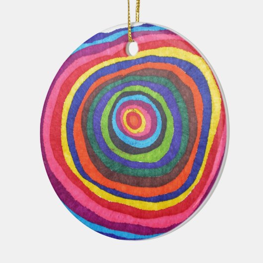 Eyeball Keramisch Ornament (Links)