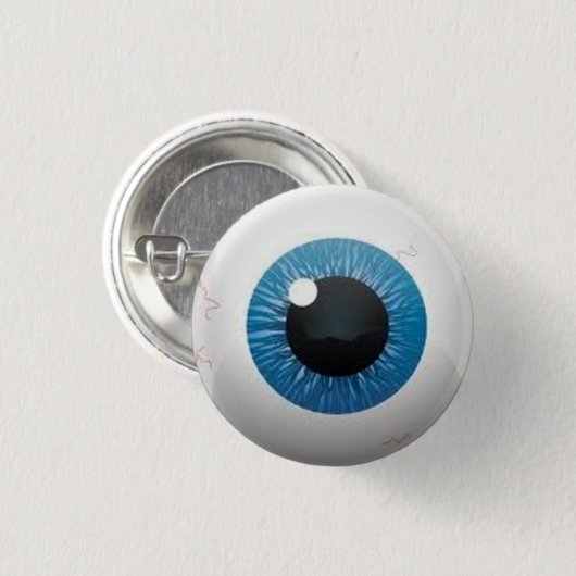 Eyeball-knop Ronde Button 3,2 Cm (Voorkant /achterkant)