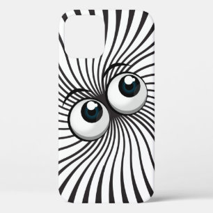 Eyeball Mania op wit Case-Mate iPhone Case