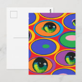 Eyeball Patch Briefkaart (Voorkant / Achterkant)
