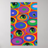Eyeball Patch Poster (Voorkant)