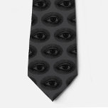 Eyeball Pattern | STROPDAS | Kool en zwart<br><div class="desc">Kool en zwart stropdas van het oogbalpatroon. De afsluitende aanraking met uw Heer van de Manor,  Dracula vampire,  Jeckyll & Hyde stoomkostuum punk Halloween. Verbazingwekkend morbide.</div>