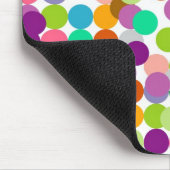 Eyeball Polka Dot Background Muismat (Hoek)