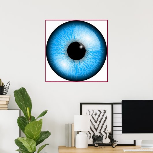 EYEBALL POSTER (Thuiskantoor)