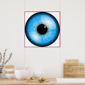 EYEBALL POSTER (Keuken)