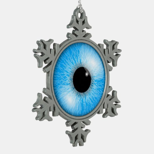 EYEBALL TIN SNEEUWVLOK ORNAMENT (Links)