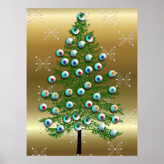 Eyeball Tree Poster (Voorkant)