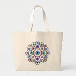 EYEBALLS GROTE TOTE BAG