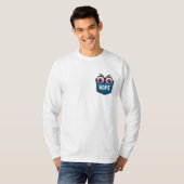 Eyeballs on pocket t-shirt (Voorkant volledig)