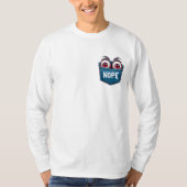 Eyeballs on pocket t-shirt (Voorkant)