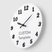 EYEBALLS voor grote 10,75-INCH ROND wandklok (Hoek)