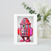 Eyebotics Ken Gage Sci-Fi Briefkaart (Staand voorkant)