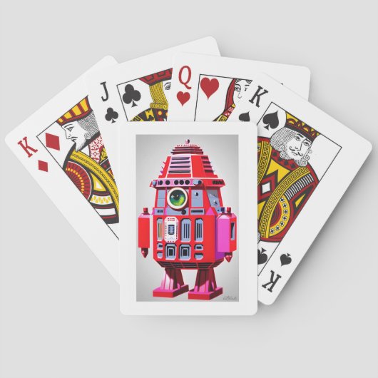 Eyebotics Ken Gage Sciencefiction Pokerkaarten (Achterkant)