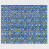 Eyebright,  patroon van William Morris Cadeaupapier (Vlak)