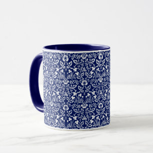 Eyebright Pattern, William Morris Coffee Mok