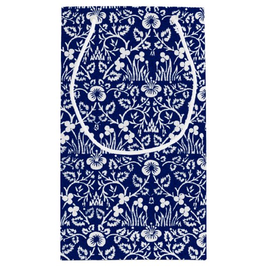 Eyebright Pattern, William Morris Small Gift Bag Klein Cadeauzakje (Achterkant)