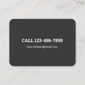 Eyebrow Brows Microblading Visitekaartje (Achterkant)