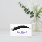 Eyebrow Brows Microblading Visitekaartje (Staand voorkant)