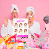 Eyebrow Microbalding Aftercare Instruction Pin Flyer