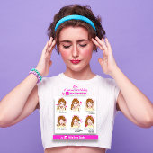 Eyebrow Microbalding Aftercare Instruction Pin Visitekaartje