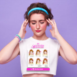 Eyebrow Microbalding Aftercare Instruction Pin Visitekaartje