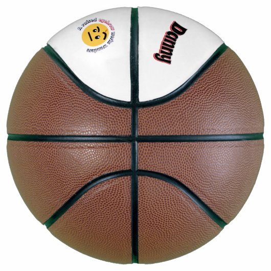 Eyebrow Sass: A Raised Eyebrow Works Wonders Basketbal (Rechts)