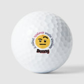 Eyebrow Sass: A Raised Eyebrow Works Wonders Golfballen (Voorkant)