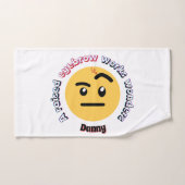 Eyebrow Sass: A Raised Eyebrow Works Wonders Handdoek (Handdoek)
