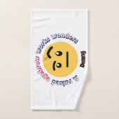 Eyebrow Sass: A Raised Eyebrow Works Wonders Handdoek (Handdoek)