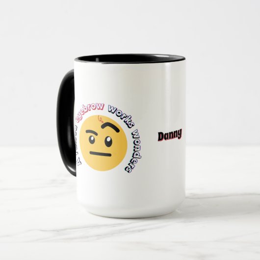 Eyebrow Sass: A Raised Eyebrow Works Wonders Mok (Voorkant links)