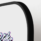 Eyebrow Sass: A Raised Eyebrow Works Wonders Pickleball Paddle (Links Detail)