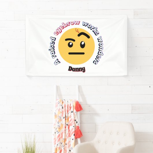 Eyebrow Sass: A Raised Eyebrow Works Wonders Spandoek (Insitu)