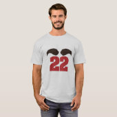 Eyebrows 22 t-shirt (Voorkant volledig)