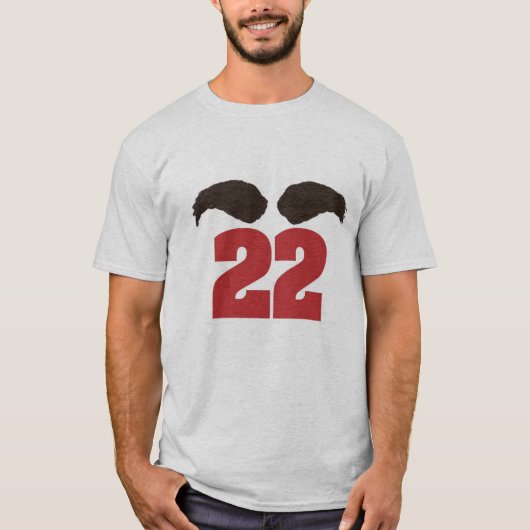 Eyebrows 22 t-shirt (Voorkant)