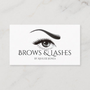Eyebrows Microblading & Eyelash Extensions Salon Visitekaartje