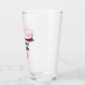 Eyebrows op Fleek Custom Funny Kiss Lash PINk Glas (Links)