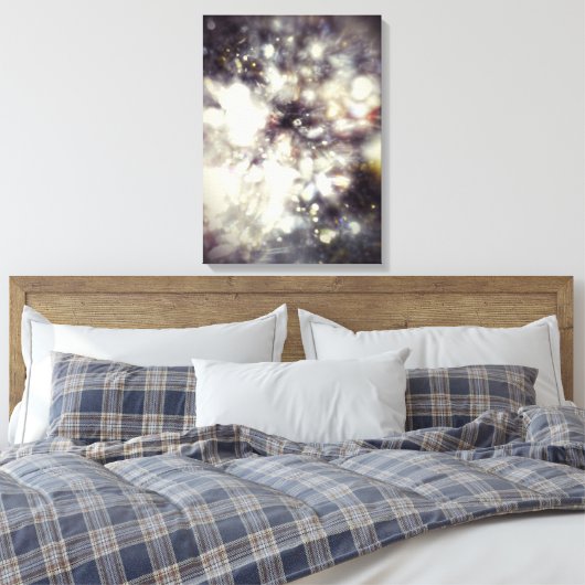 Eyed Kunstwerk van Eagle Canvas Afdruk (Insitu (Slaapkamer))