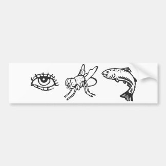 EyeFlyFish Bumpersticker
